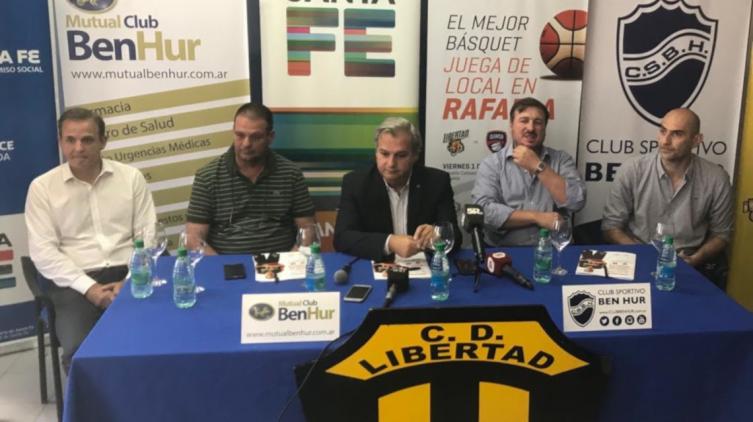 Rafaela será sede de un partido de la Liga Nacional de Básquet