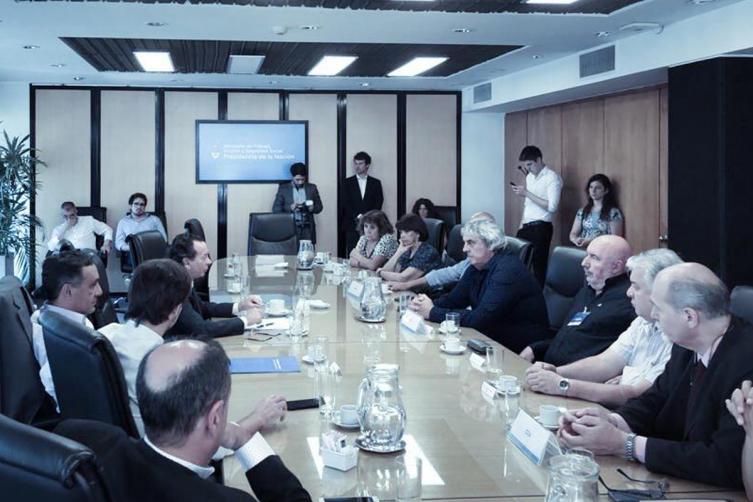 Se reunió UDA, CEA y AMET con Sica y Finocchiaro