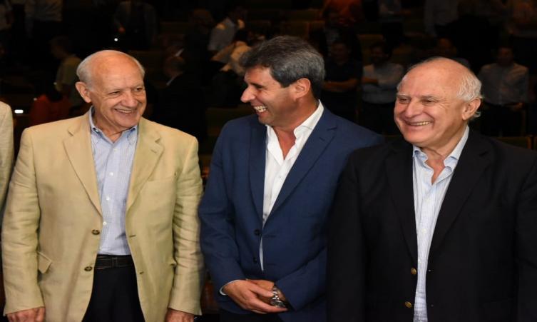 Lifschitz y Lavagna estuvieron con Uñac y hablaron de 