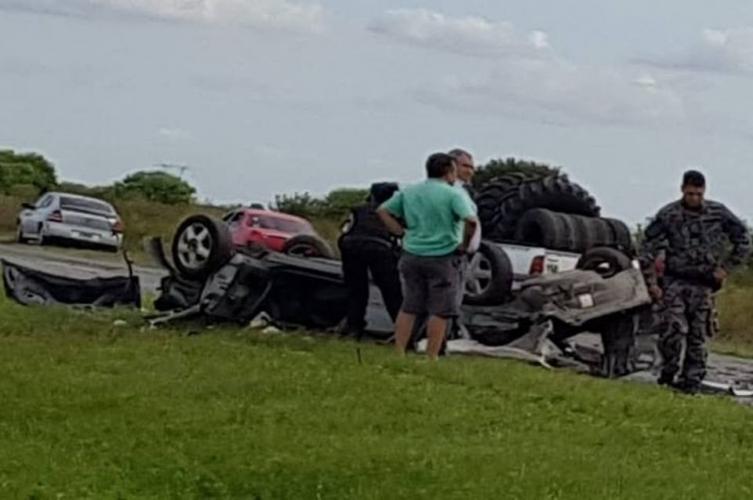 Dos mujeres murieron en un choque en la autopista Santa Fe-Rosario
