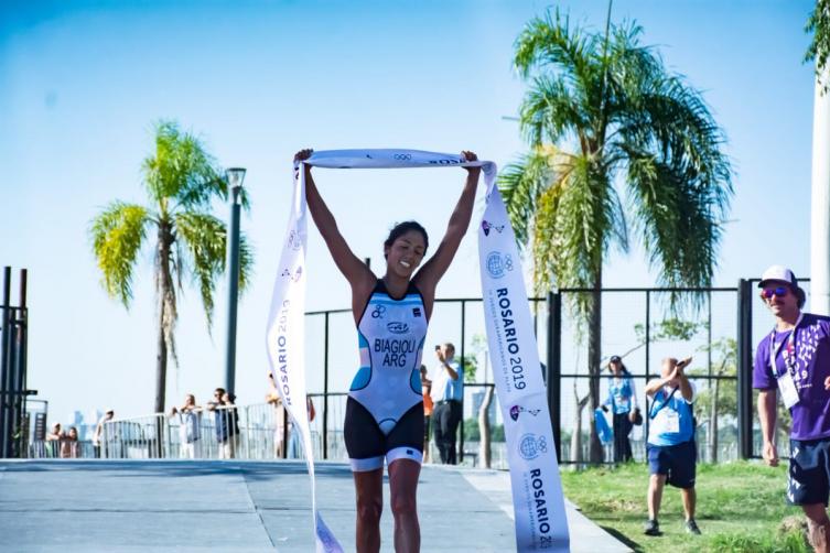 Juegos de Playa Rosario 2019: Romina Biagioli, la primera dorada para Argentina