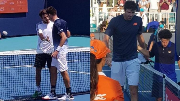 Mayer ganó el duelo de argentinos y el Peque cayó ante un gigante