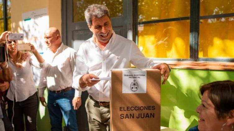 Uñac, del PJ, se consolida para buscar la reelección