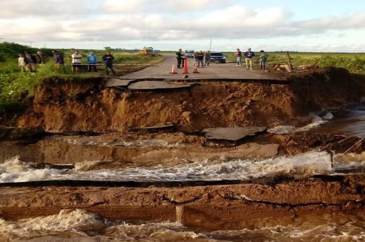 Dos imputados por el derrumbe de la Ruta 1