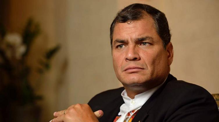Correa trató de 