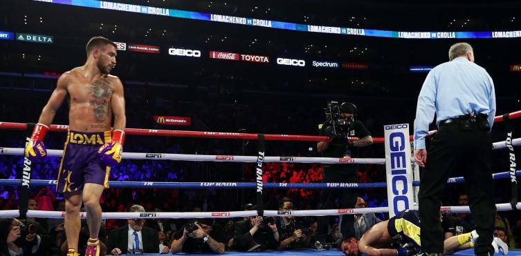 El escalofriante nocaut de Vasiliy Lomachenko para retener su título mundial