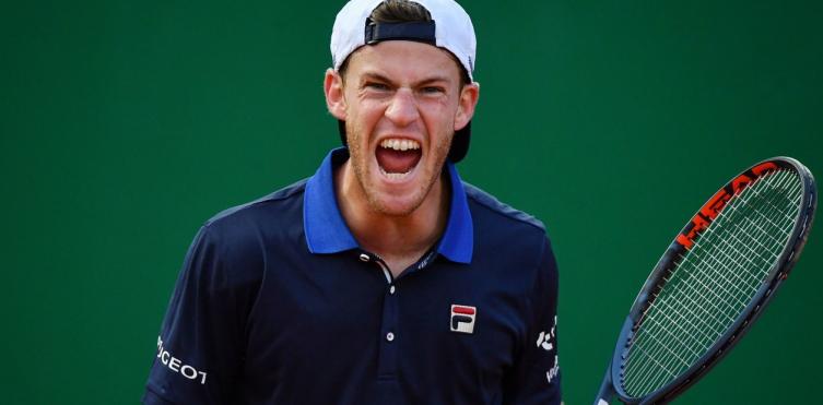 Schwartzman ganó ante el duro Kyle Edmund en Montecarlo