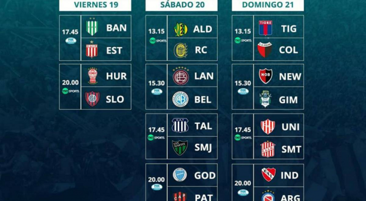Copa de la Superliga: horarios, partidos y fixture de la vuelta de la primera ronda