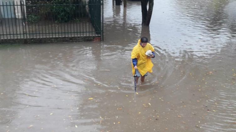 Un temporal causó graves inundaciones en Corrientes y Chaco