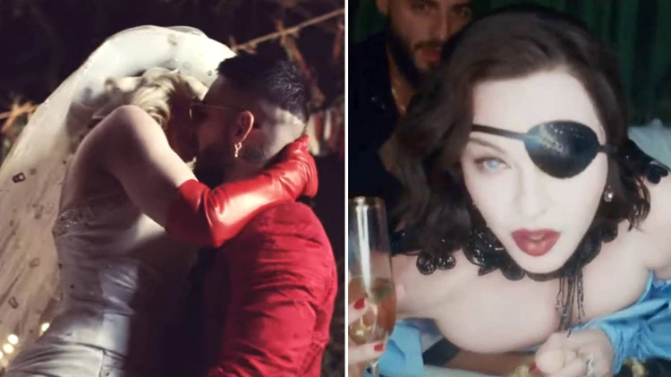 Madonna y Maluma: los momentos más polémicos de su nuevo video 