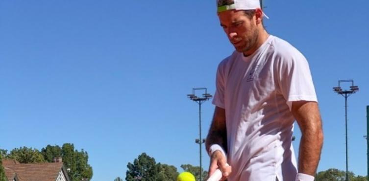 En Madrid: Del Potro va por una prueba de fuego para intentar la vuelta