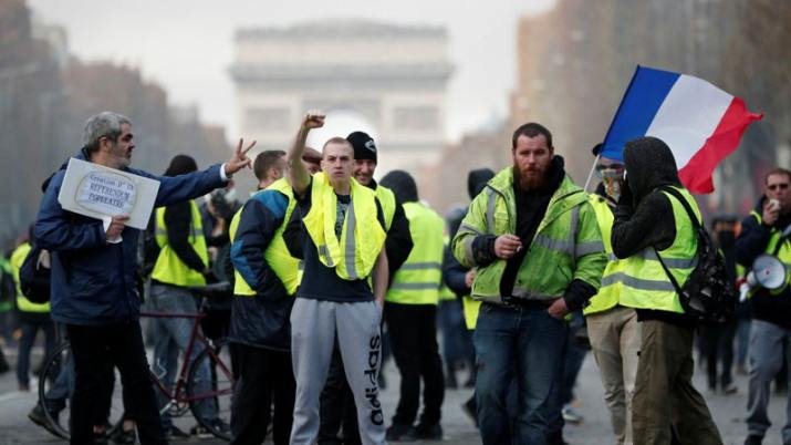 Incidentes en París en el inicio de las manifestaciones por el 1 de Mayo
