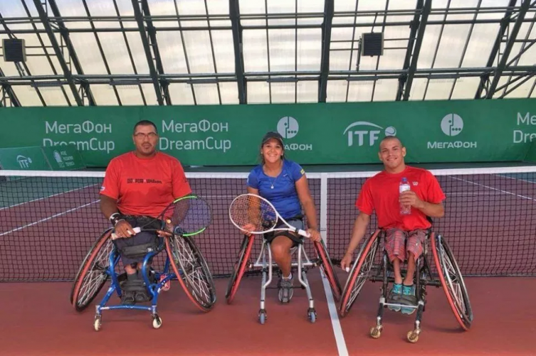 Tenis adaptado: buen arranque para los argentinos en Rusia