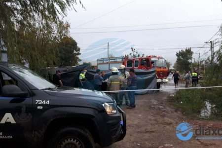 Esperanza: encuentran ahogado a nene en una cuneta