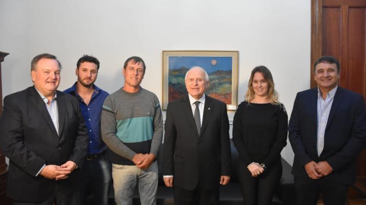 El Gobernador Lifschitz recibió al Senador Michlig 