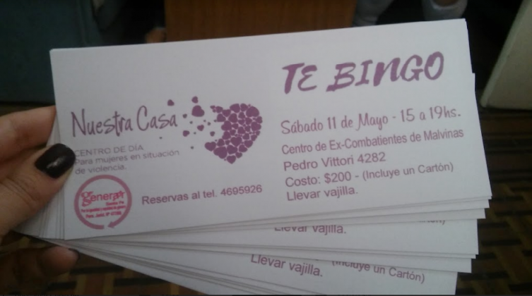 Té bingo a beneficio de Fundación Generar