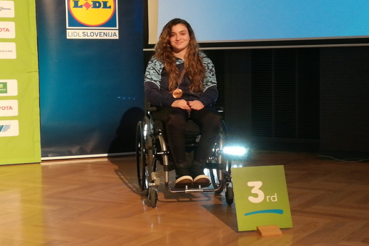 Tenis de mesa adaptado: Garrone, medalla de bronce en Eslovenia