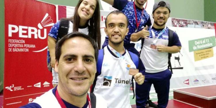 Parabadminton: Argentina se prepara para Lima 2019