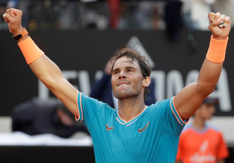 Nadal capitalizó el cansancio de Djokovic y salió campeón de Roma