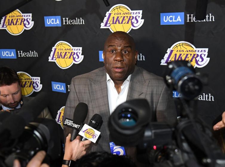 Magic Johnson habló de “traición” en su salida de Los Angeles Lakers