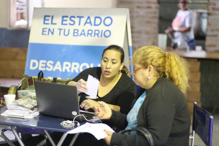 El Estado en tu Barrio y Ansés Móvil en dos barrios