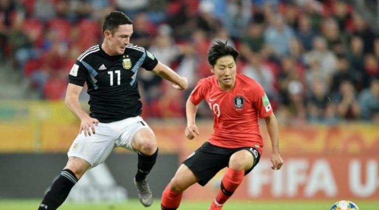 Mundial Sub 20: Argentina cayó ante Corea del Sur pero terminó primera