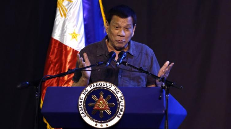 El Presidente de Filipinas dijo que 