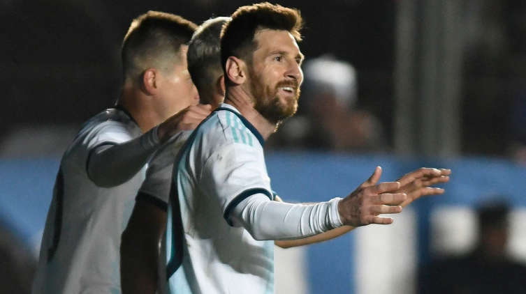 Argentina goleó a Nicaragua en San Juan antes de viajar a Brasil para jugar la Copa América