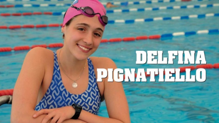 Natación: nuevo logro internacional de Delfina Pignatiello