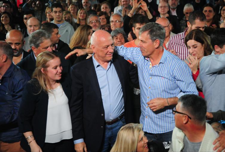 El Frente Progresista cerró su campaña