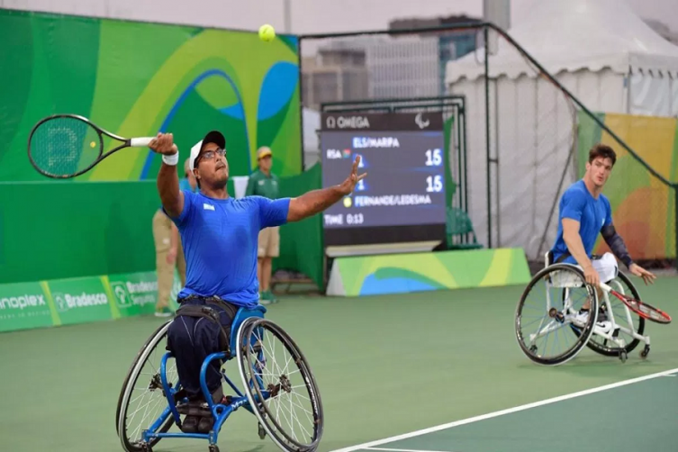 Tenis adaptado: Fernández ganó el duelo argentino y avanza en París