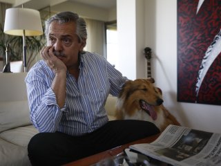 Alberto Fernández le pidió 