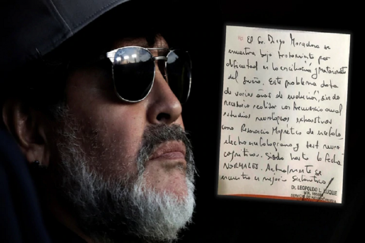 Se filtró el diagnóstico oficial sobre la salud de Diego Maradona