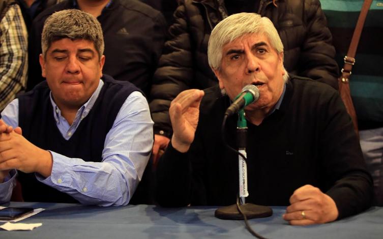 Tras el ataque de Macri, Hugo Moyano se defendió