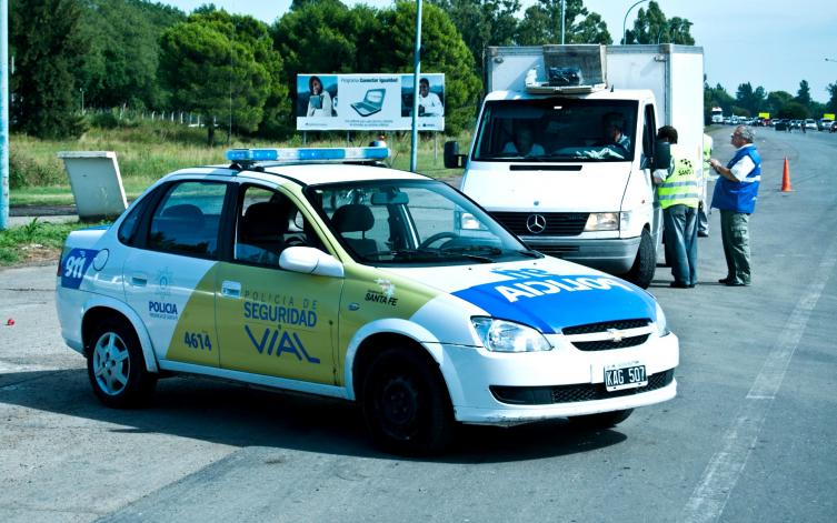 Policía Vial detuvo a un hombre con pedido de captura