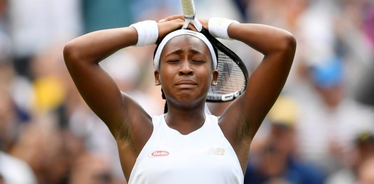 Tiene 15 años, la representa Roger Federer y eliminó a Venus Williams en Wimbledon