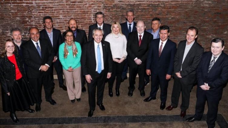 Alberto Fernández se reunió con gobernadores peronistas