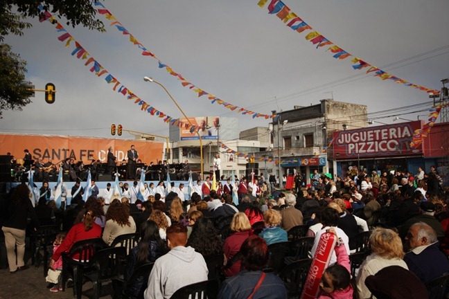 Aristóbulo del Valle se viste de gala para el 9 de Julio