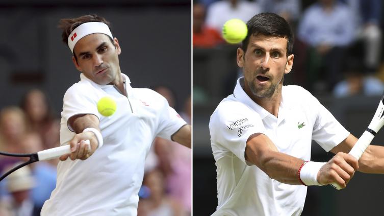 Federer y Djokovic van por la gloria en la final