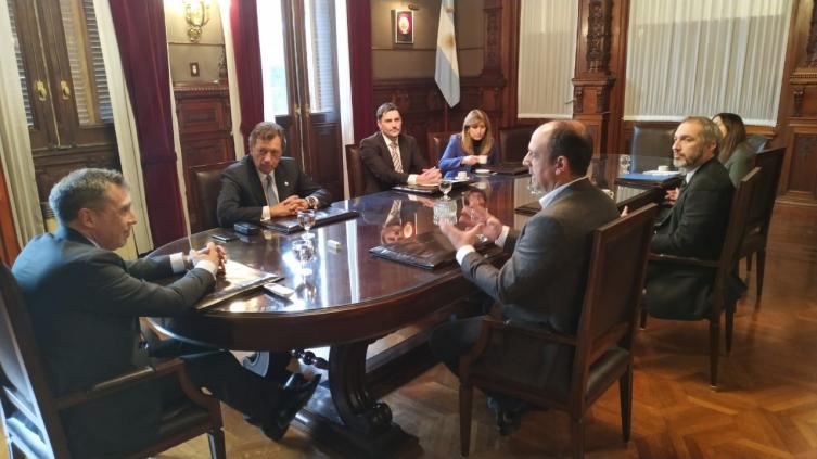 José Corral se reunió con la Cámara Nacional Electoral 