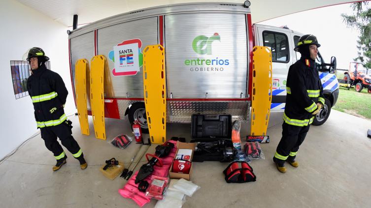 El Cuerpo de Bomberos del Túnel Subfluvial sofocó cuatro incendios