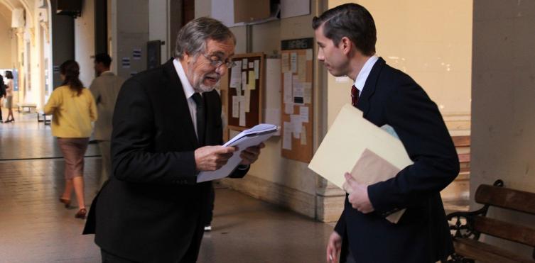 En Santa Fe:  comenzó el rodaje de la nueva miniserie protagonizada por Luis Brandoni