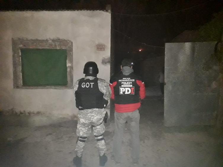 Múltiples allanamientos de la PDI