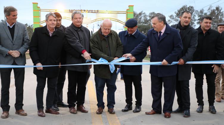Se inauguró la RP69s tramo Moises Ville –Palacios 