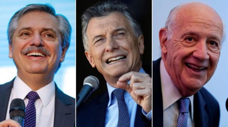 Primeros datos oficiales: Alberto gana con 48%, Macri 33% y Lavagna 8%