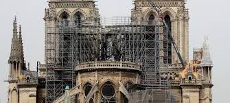 Retoman obras de estabilización de Notre Dame de París
