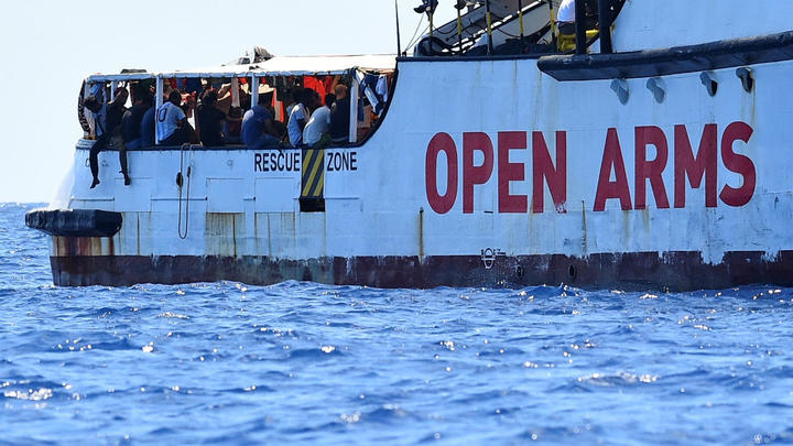 España ofreció acoger a migrantes a bordo del Open Arms, pero la ONG rechazó la propuesta