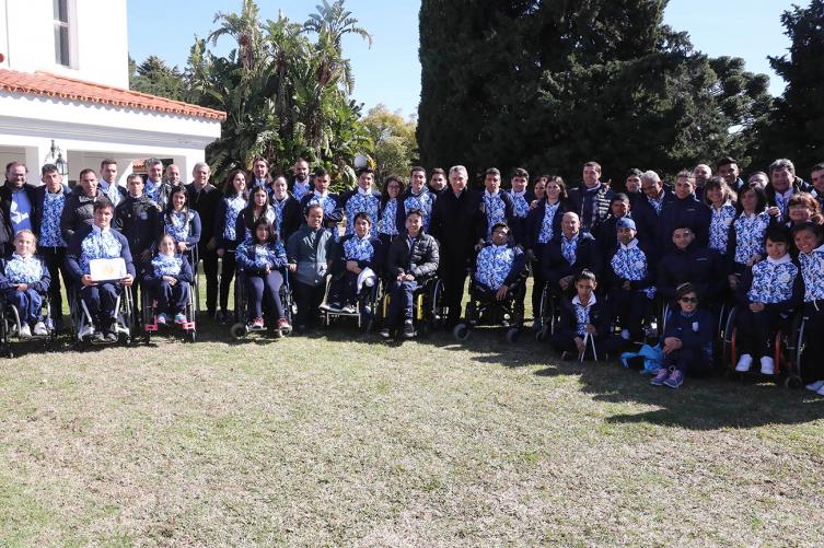 La delegación argentina se prepara para debutar en los Parapanamericanos