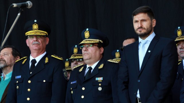 Pullaro encabezó el acto por el 155º aniversario de la policía de Santa Fe
