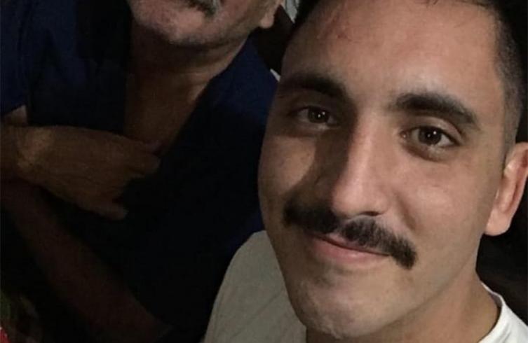 Lezcano despertó y saludó a sus amigos